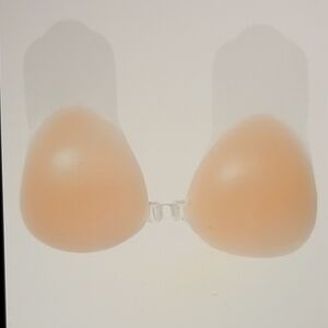 Altheanray Sticky Nude Adhesive Bra Silicone Push Up Invisible Lifting Size L